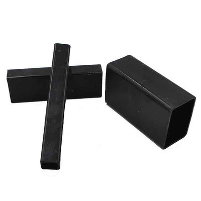 ISO9001 認定ASTM標準 40x40x3 19x19 建設用黒い四角鋼管