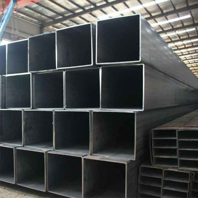 ISO9001 認定ASTM標準 40x40x3 19x19 建設用黒い四角鋼管