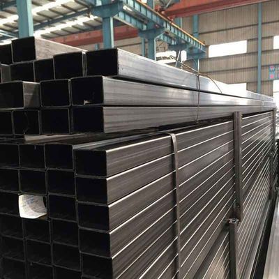 ISO9001 認定ASTM標準 40x40x3 19x19 建設用黒い四角鋼管
